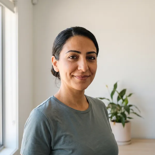 Noor Rahimi, senior property manager, in the Mallowbend office